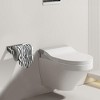 Toilet Paper Holder Chrome, Bathroom Toilet Roll Holder, Stainless Steel Square Tissue Holder Rack Wall Mounted for Kitchen Washroom - 2 of 4