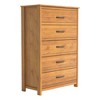 Galano Kellie 5 Drawer 31.5 in. Wide Chest of Drawer (Sturdy, Effortless Assembly with Interlocking Drawers) - 4 of 4