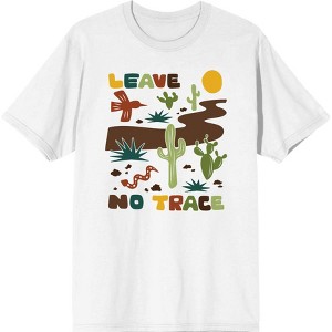 Adventure Society Leave No Trace Men's Crew Neck Short Sleeve Tee - 1 of 2