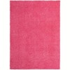 Unique Loom Solid Shag Solid Indoor Woven Area Rug - 2 of 4