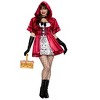 HalloweenCostumes.com Gothic Red Riding Hood Women's Costume | Storybook Costumes - image 3 of 4