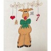 Handmade Apron with Rudolph Cross-Stitch Panel for Home or Restaurant - 4 of 4