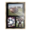 PosterPalooza | Metallic Gold Bronze Finish Collage Frame - Black Mat, 20 Frame Sizes, UV Acrylic - 4 of 4