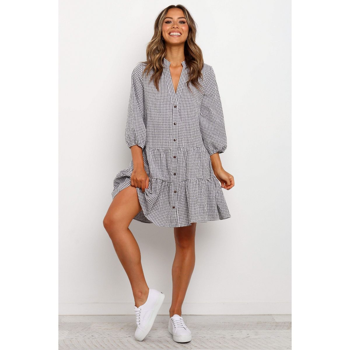 Petal and Pup Womens Daria Dress - Black S/M