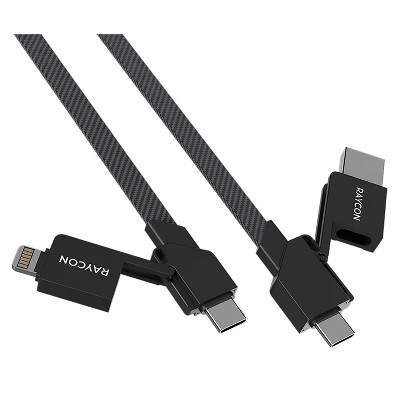 Raycon® Magic Flex 100-Watt 6-in-1 Charge and Sync Cable