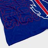 Nfl Buffalo Bills Repeat Refresh Wordmark Flannel Fleece Throw