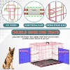 FDW 18-48in Dog Crates for Dogs Folding Mental Wire Crates Dog Kennels Pet Crate with Removable Tray and Handle - 3 of 4
