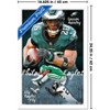 Trends International NFL Philadelphia Eagles - Saquon Barkley 25 Framed Wall Poster Prints - 3 of 4