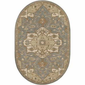 Hauteloom Broomfield Gray 1144 Wool Area Rug - 1 of 4