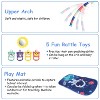 Babyluv 2 In 1 Baby Gym Play Mat Tummy Time Mat Musical Activity Center with 5 Rattle Toys 422 Melodies for 0-12 Months Old - 4 of 4