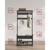 VASAGLE Hall Tree with Bench and Shoe Storage, Entryway Coat Rack with Shoe Bench, 2 Fabric Drawers, 10 Hooks - 2 of 4