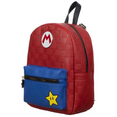 Super Mario Brothers Red and Blue Mini Backpack Merchandise