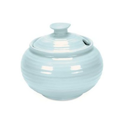 Portmeirion Sophie Conran 11 Ounce Covered Sugar, Sugar Jar for Coffee Bar, Home, and Kitchen Countertop, Made from Fine Porcelain