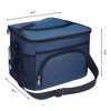 REGALWOVEN Reusable Insulated Leakproof Large Capacity Storage Lunch Bag 11.4 x 8.7 x 9.4 Inches - 2 of 4