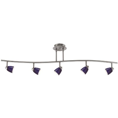 Cal Lighting SL-954-5-BS/BLS Contemporary Modern Five Pendant Lighting Accessories, Silver