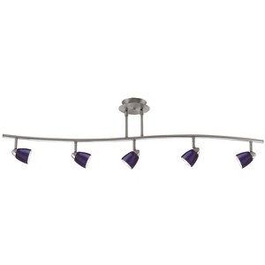 Cal Lighting SL-954-5-BS/BLS Contemporary Modern Five Pendant Lighting Accessories, Silver - 1 of 1