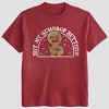 Men's Shrek Gingerbread Man Graphic T-Shirt - Red - 2 of 3