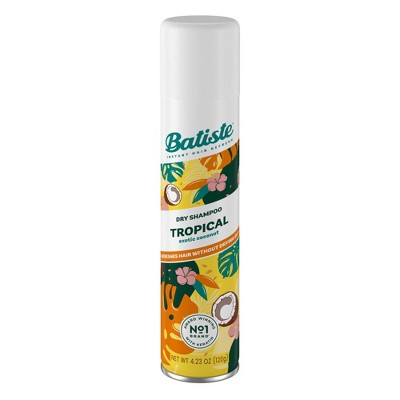 Batiste Dry Shampoo - Tropical Fragrance - 4.23oz - Packaging May Vary