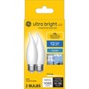 GE 2pk 100W Ultra Bright LED CAM Decorative Light Bulbs Daylight - 4 of 4