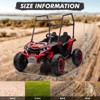 Garvee 24V Kids Ride On Utv, 2 Seater Kids Ride on Toys, Electric Car with Remote Control, Music, LED, Electric Ride on Car for Kids, 3-8 - 3 of 4
