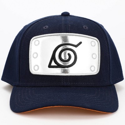 Dragon Ball Z Naruto Snapback Brimmed Hat - Blue