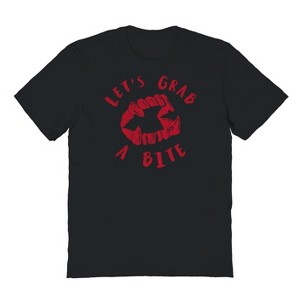 Rerun Island Men's Grab A Bite Short Sleeve Graphic Cotton T-shirt - 1 of 1