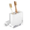 Izod Marina White Toothbrush Holder - 2 of 3