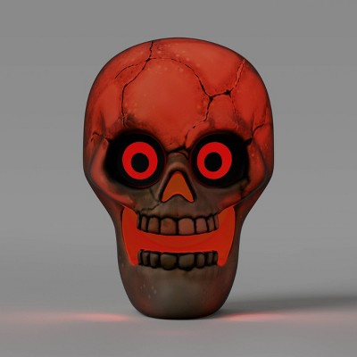12" Skull Mister Halloween Decorative Prop Off-White - Hyde and EEK! Boutique™