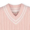 Hope & Henry Boys'  V-Neck Cable Sweater Vest, Infant - 2 of 4