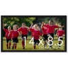 PosterPalooza | Photo Size Simple Black Picture Frame - UV Acrylic, Foam Board Backing, Hanging Hardware - 2 of 4