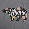 Womens Mama Bear T shirt Cute Funny Best Mom of Boys Girls Cool Mother Tee - Crazy Dog Women's T Shirt - 2 of 4