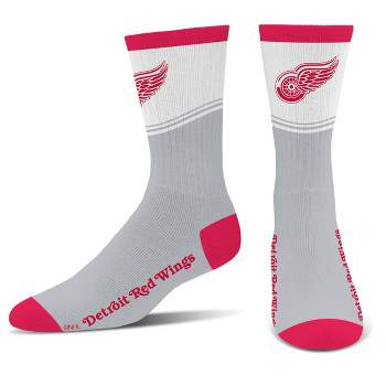 NHL Detroit Red Wings Divide Secondary Large Crew Socks