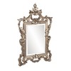 Howard Elliott 30.75"x20" Metallic Warm Ornate Framed Wall and Accent Mirror Silver - 3 of 4