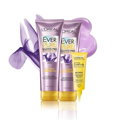 L Oreal Paris Everpure Blonde Sulfate Free Hair Care Collection Target