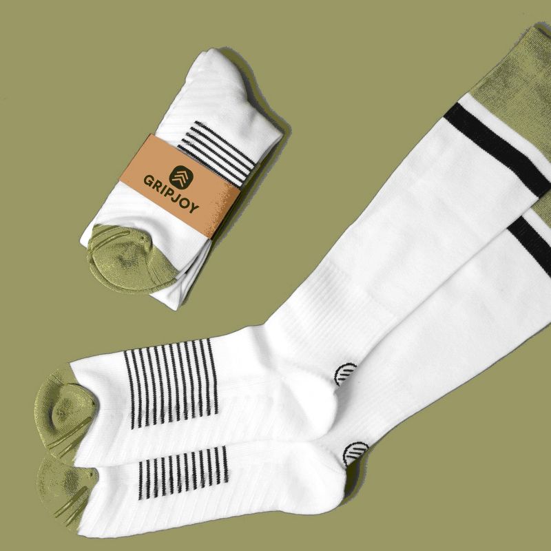 Gripjoy Men's Compression Socks with Grips, 3 of 7