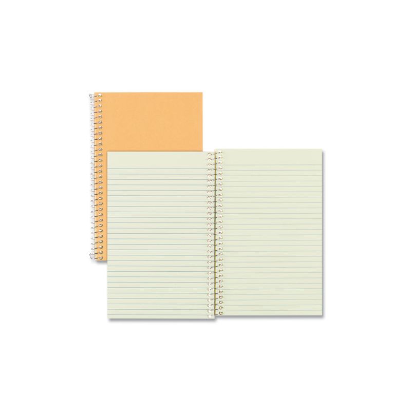 National Single-Subject Wirebound Notebooks, Narrow Rule, Brown Paperboard Cover, (80) 7.75 x 5 Sheets, 2 of 4