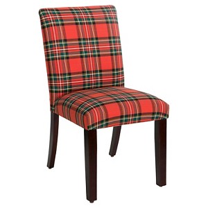 Uptown Dining Chair - Red - Skyline Furniture , Red Plaid