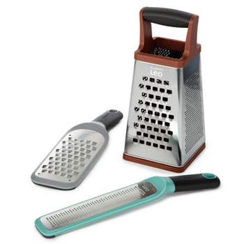 Buy four-way grater - Professional kitchen utensils - Stainless steel  kitchenware Largo 18cm