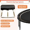Zevemomo 12FT Trampoline with Safety Net & Ladder, ASTM Approved. Outdoor Pumpkin Trampoline for Kids & Adults with Coating Metal Frame£¬black - 3 of 4