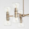 Quorum Lighting Relo 10 - Light Chandelier in  Dark Brass - 2 of 4