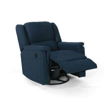 NicBex Glider Rocking Chair,Upholstered Swivel Recliner Chairs with High Backrest ,Modern Rocking Chair,Nursing Chair for Bedroom