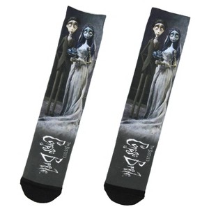 Corpse Bride Land Of The Dead Sublimation Crew Socks For Men Women - 1 of 3