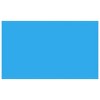 VidaXL Rectangular Pool Cover 196.9 in.x118.1 in. PE Blue - 2 of 4