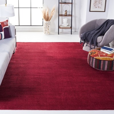 Himalaya Red Handmade Wool 6' x 9' Area Rug