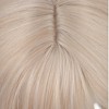 Alilang Long White Blonde Synthetic Wig with Bangs Natural Long Wavy Cosplay Wigs Daily Use - 3 of 4