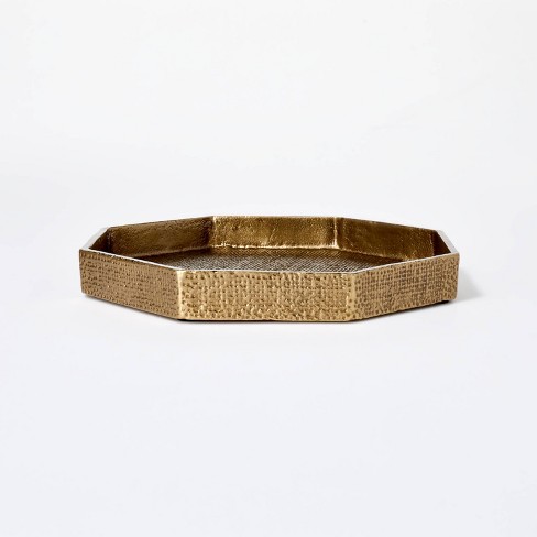 Small Brass Tray - Threshold™ Designed With Studio Mcgee : Target