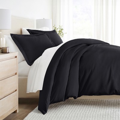 3 Piece Duvet Cover & Shams Set - Soft and Breathable, Double Brushed Microfiber, Wrinkle Free - Becky Cameron