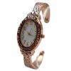 Olivia Pratt Oval Face Elegant Textured Bangle Women Watch - 3 of 3