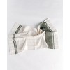 Slickblue Pinstripe Cotton Tea Towel, 16 x 25 Inch Handwoven Kitchen Cloth in 3 Color Options - 2 of 3