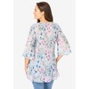 Woman Within Plus Size Embellished Pleated Blouse - 3 of 4